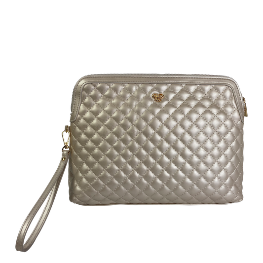 Carryall Pouch - Pearl Quilted