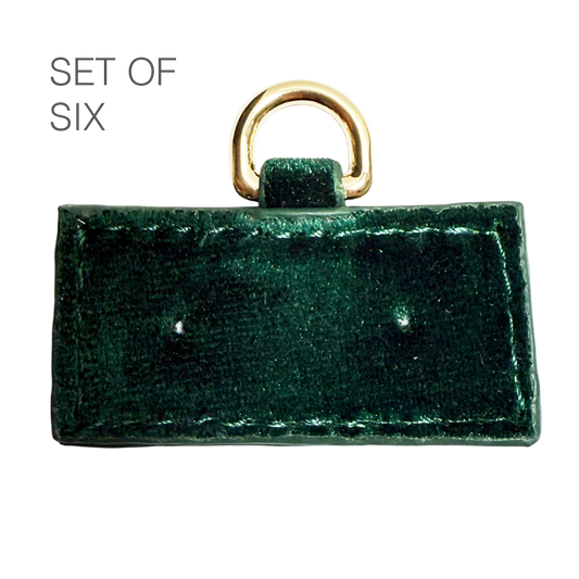 NEW Earring Stays - Emerald Velvet