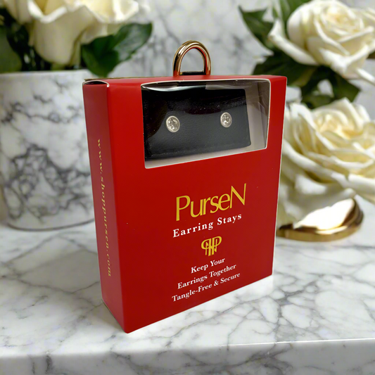 NEW Earring Stays - Black