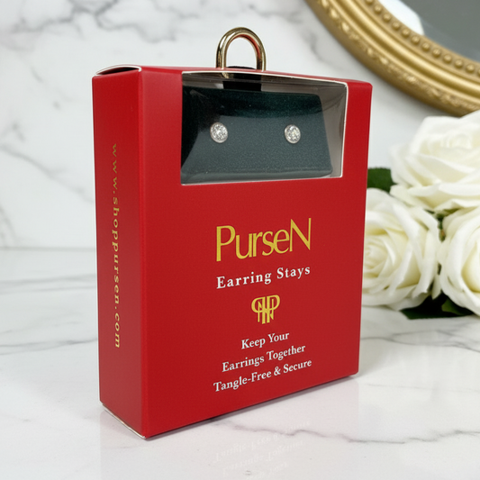 NEW Earring Stays - Emerald Velvet