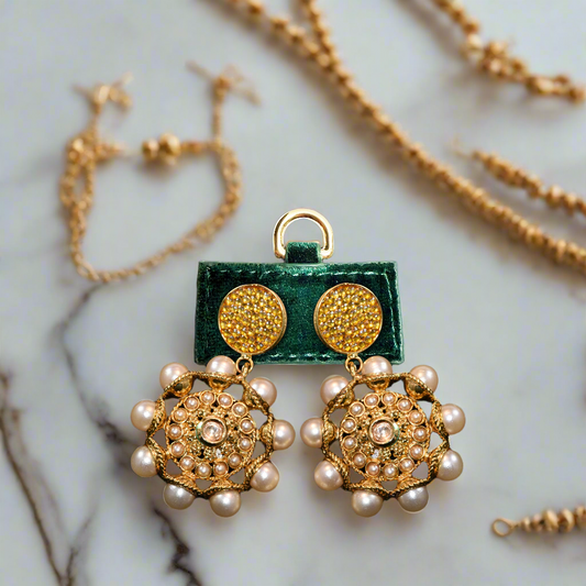 NEW Earring Stays - Emerald Velvet