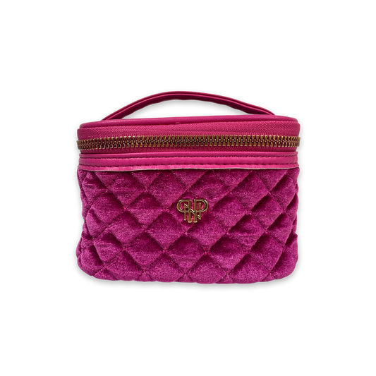NEW Getaway Jewelry Case - Fuchsia Velvet