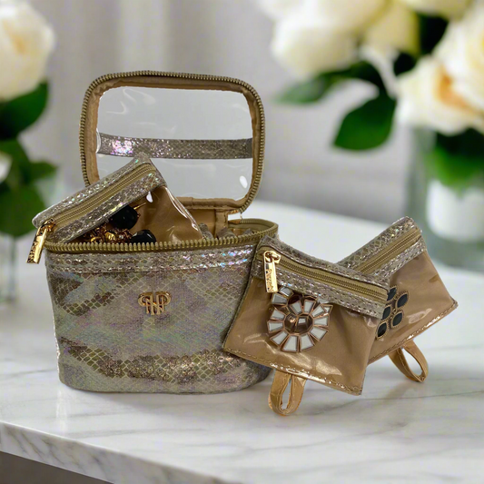 Getaway Jewelry Case - Glimmer Leopard