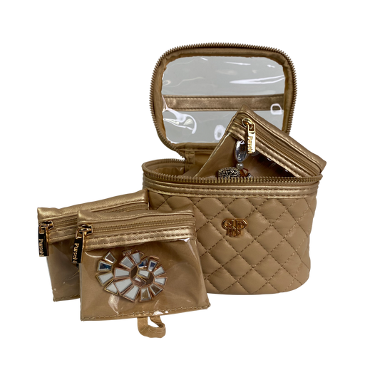 Getaway Jewelry Case - Gold Luster