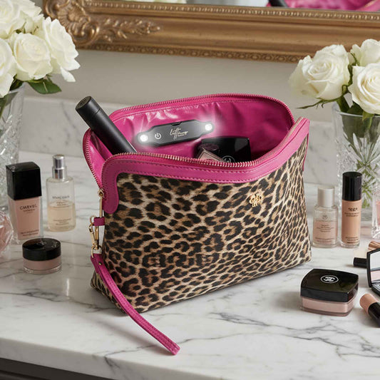 NEW Litt Makeup Case - Fierce Leopard