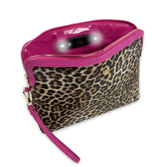 NEW Litt Makeup Case - Fierce Leopard