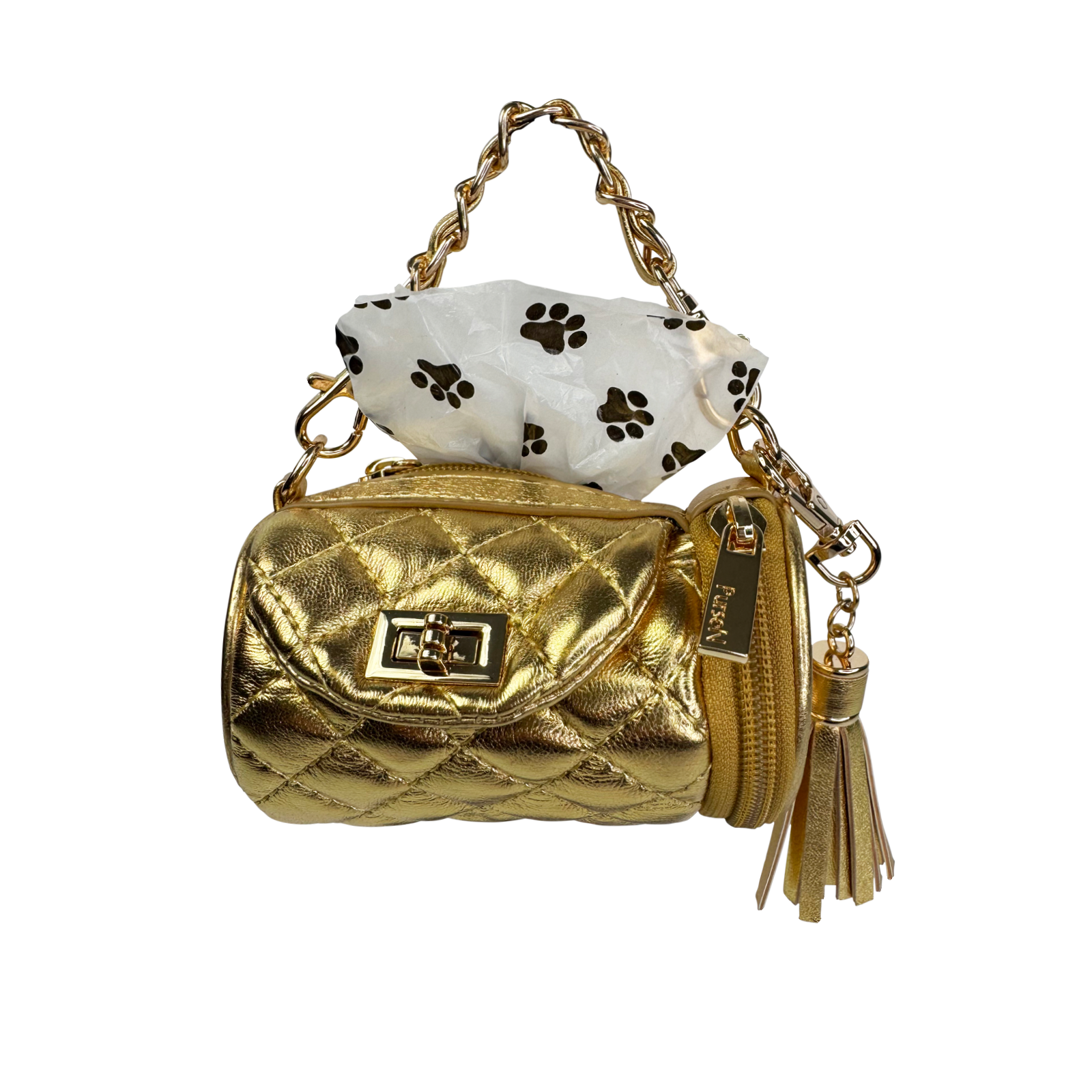 人気のUSED　BAG Poochi Crossbody - Chic Dog 'Business' Bag & Treat Organizer – PurseN