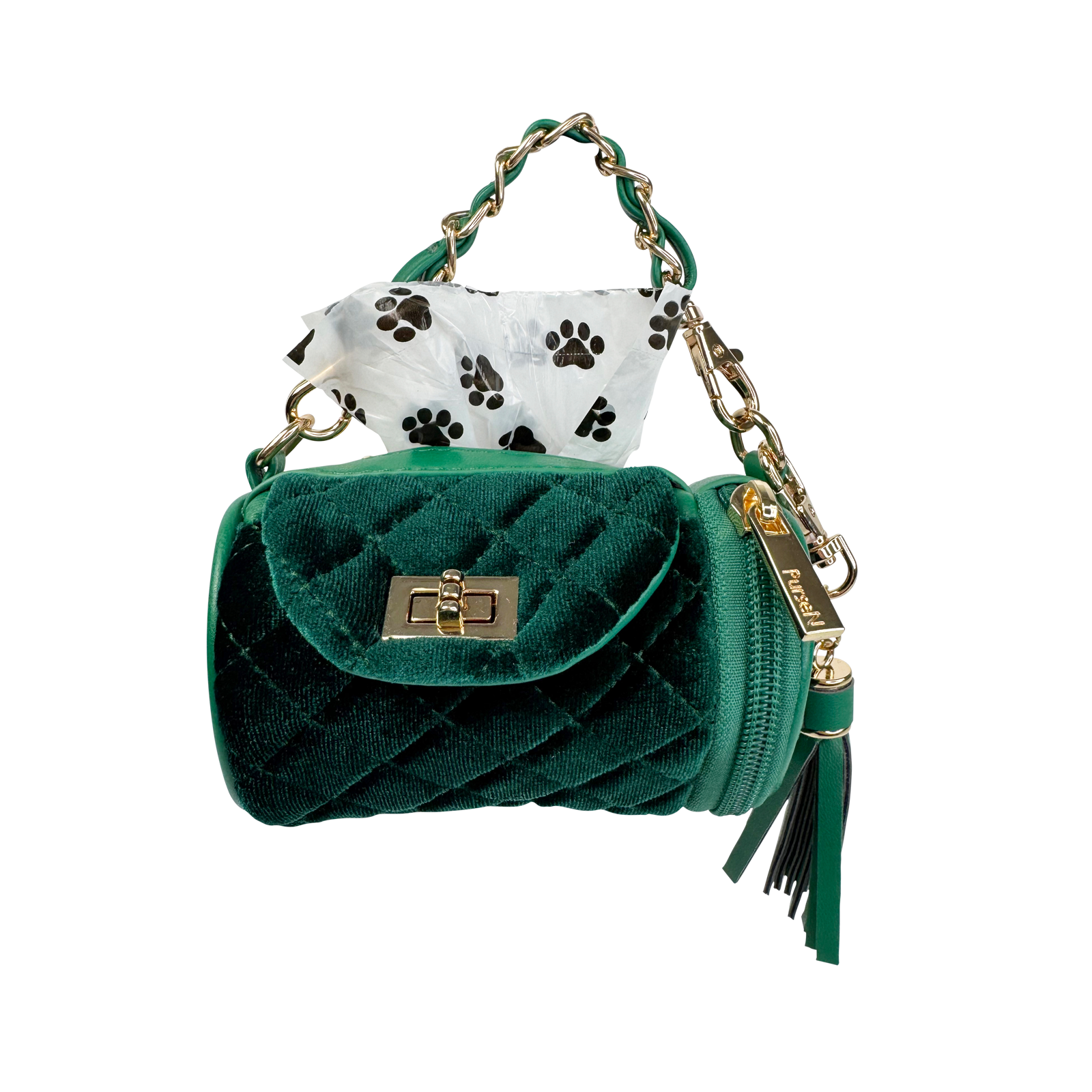 Poochi Crossbody - Chic Dog 'Business' Bag & Treat Organizer – PurseN