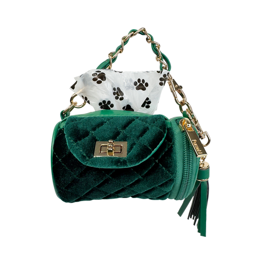 Poochi Crossbody - Emerald Velvet