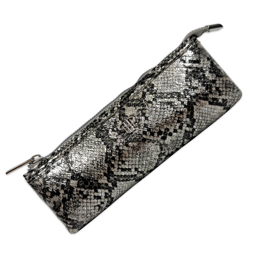NEW Sleek Stash Go-To-Case - Silver Python