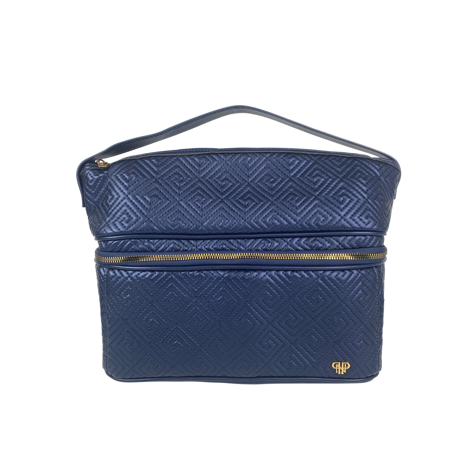 Pursen Heat Resistant Stylist Travel Case Greek Navy