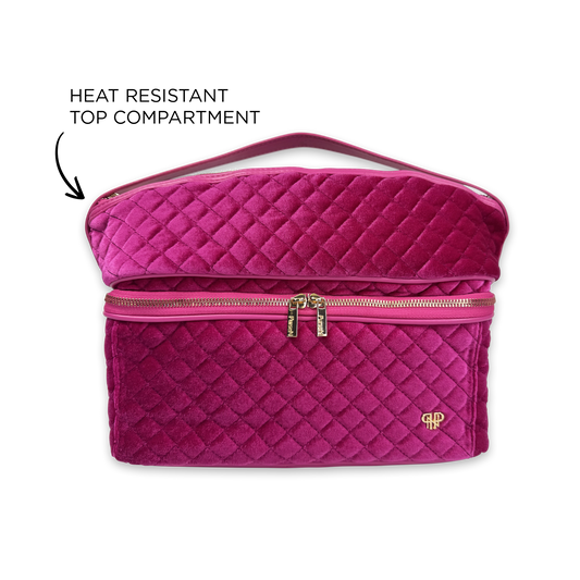 NEW Stylist Travel Bag - Fuchsia Velvet