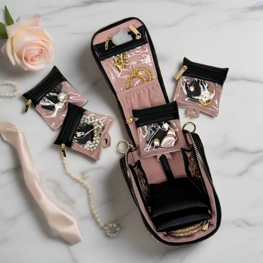 NEW Train Jewelry Case - Timeless Quilted