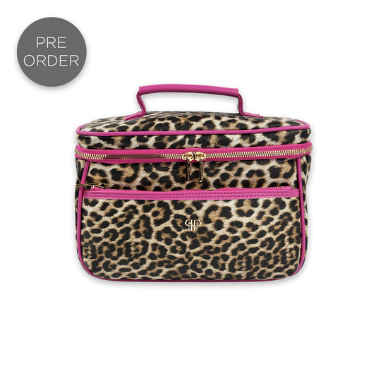 NEW Classic Train Case - Fierce Leopard