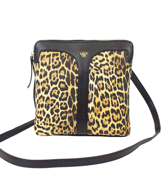 Litt Crossbody Bag - T-strap Leopard