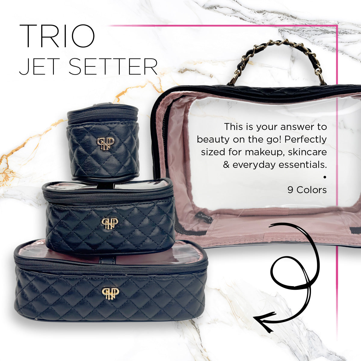 NEW Trio Jet Setter