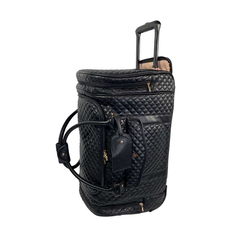 Quilted carry on luggage shop