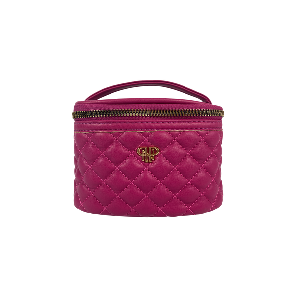 Getaway Jewelry Case - Magenta Quilted