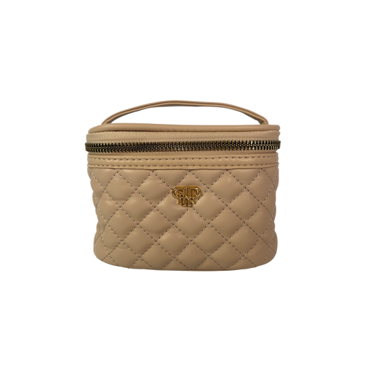 Getaway Jewelry Case - Nude Quilted