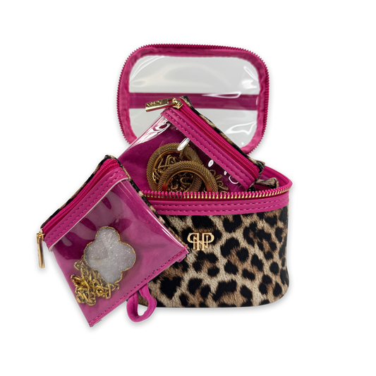 NEW Getaway Jewelry Case - Fierce Leopard
