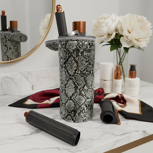 NEW Hot Tools Holder - Silver Python