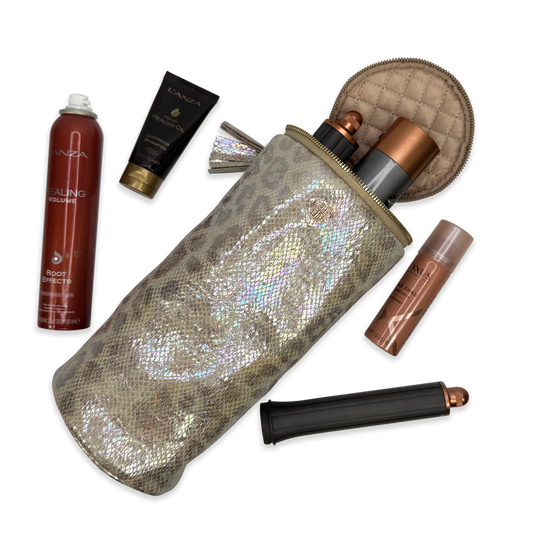 NEW Hot Tools Holder - Glimmer Leopard