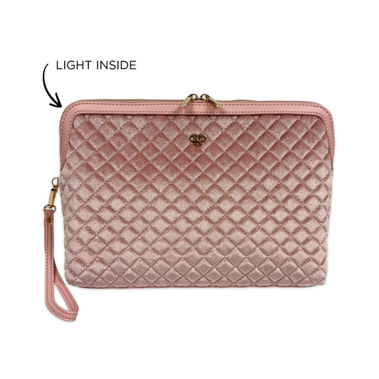 NEW Litt Makeup Case - Blush Velvet