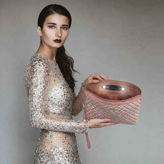 NEW Litt Makeup Case - Blush Velvet