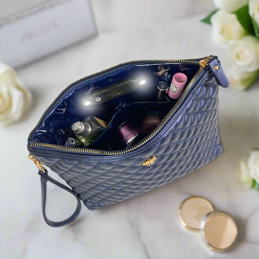 Litt Makeup Case - Navy Pearl