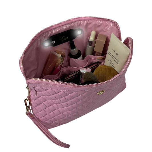 NEW Updated Litt Makeup Case - Rose Quartz