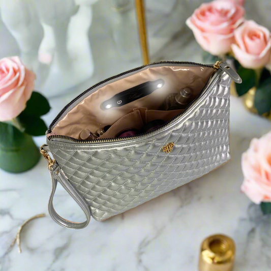 Litt Makeup Case - Silver