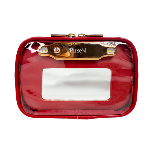 LITTMINI • Lighted Mirror Case • Red