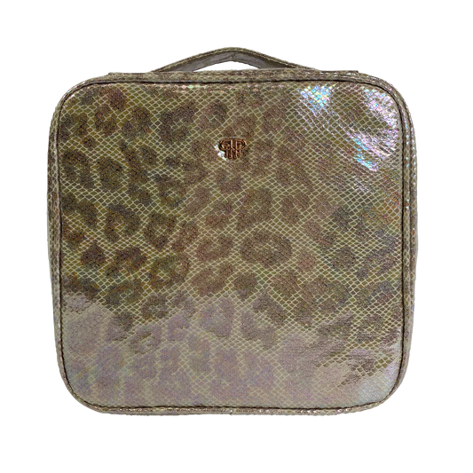 Mini Diva Makeup Case - Glimmer Leopard