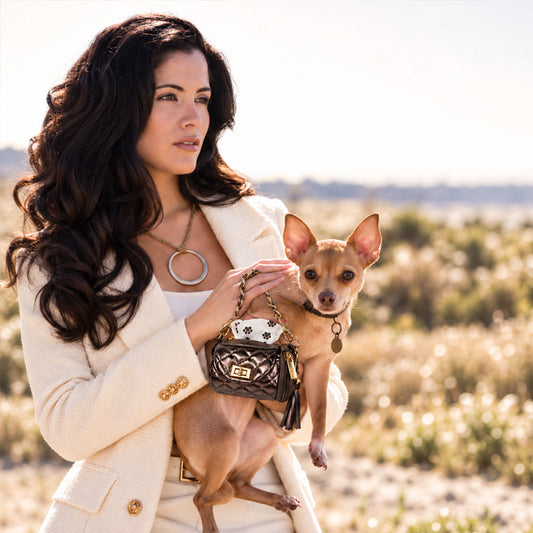 Poochi Crossbody - Bronze
