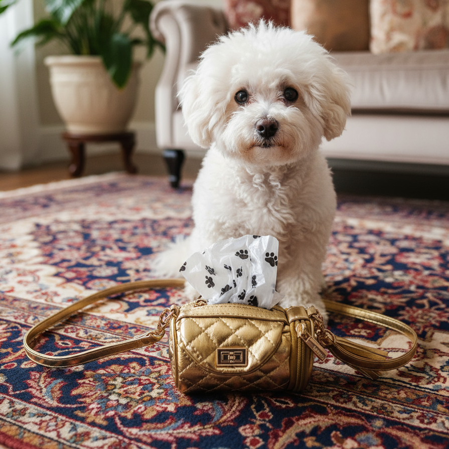 Poochi Crossbody - Chic Dog 'Business' Bag & Treat Organizer – PurseN