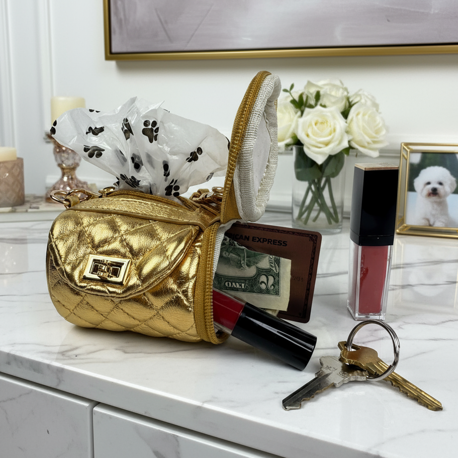 Poochi Crossbody - Chic Dog 'Business' Bag & Treat Organizer – PurseN