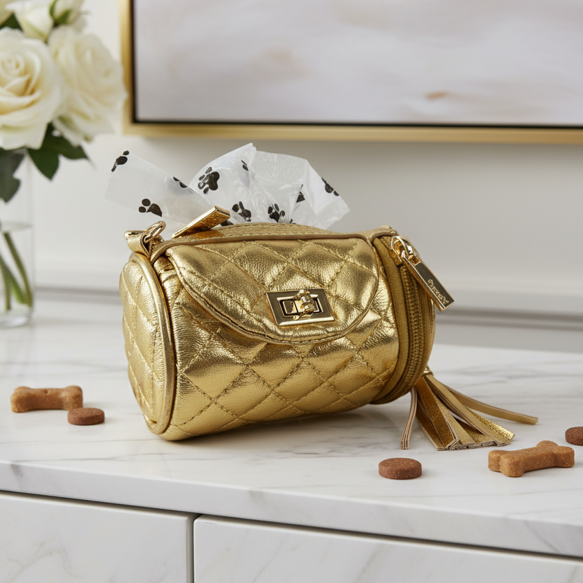 Poochi Crossbody - Chic Dog 'Business' Bag & Treat Organizer – PurseN