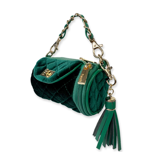 NEW Poochi Crossbody - Emerald Velvet