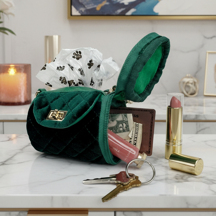 Poochi Crossbody - Chic Dog 'Business' Bag & Treat Organizer – PurseN