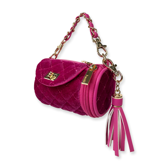 NEW Poochi Crossbody - Fuchsia Velvet