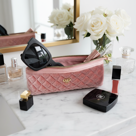 NEW Sleek Stash Go-To-Case - Blush Velvet