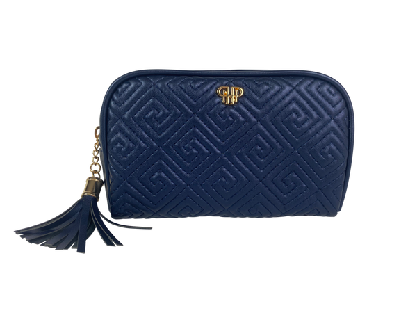 Small Makeup Bag - Greek Navy