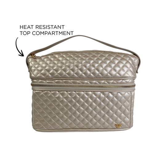 Stylist Travel Bag - Pearl Quilted