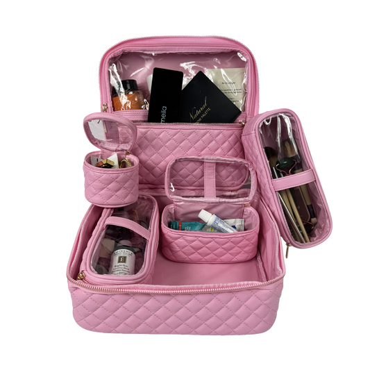 NEW Mini Diva Makeup Case - Rose Quartz