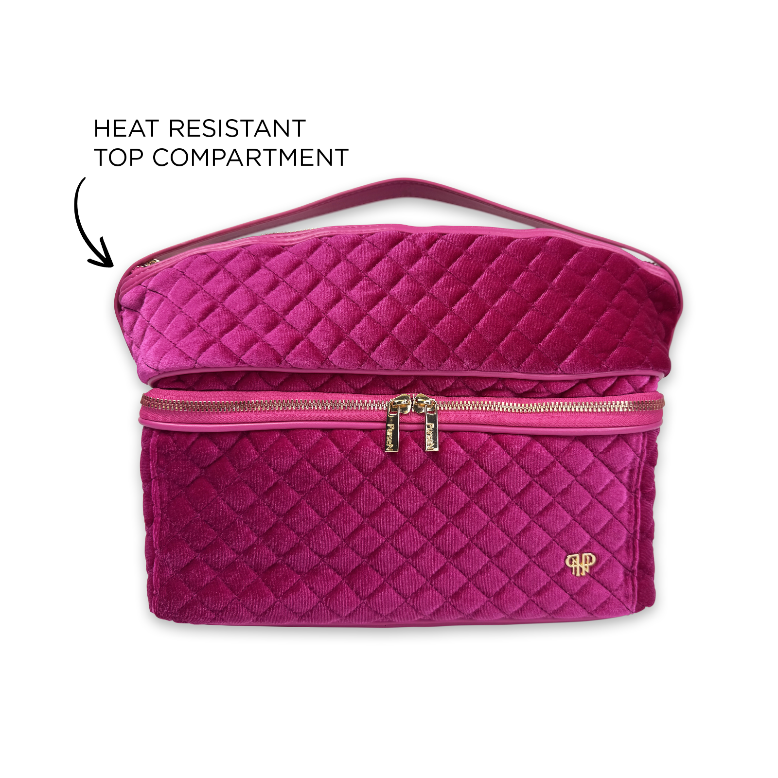 designer makeup travel bag Youzey The Knox Toiletry and makeup securely in place and easy to access Heat Resistant Travel Bag 4