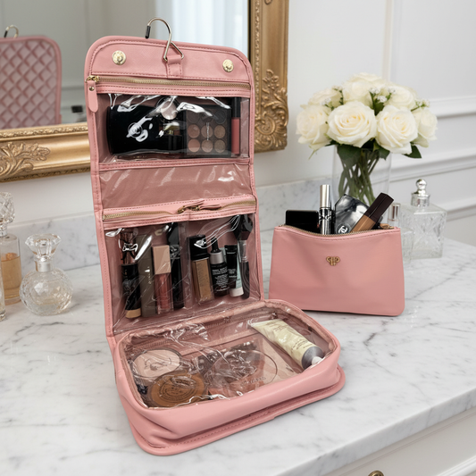 NEW Classic Toiletry Case - Blush Velvet