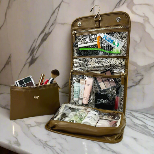 Getaway Toiletry Case - Camel