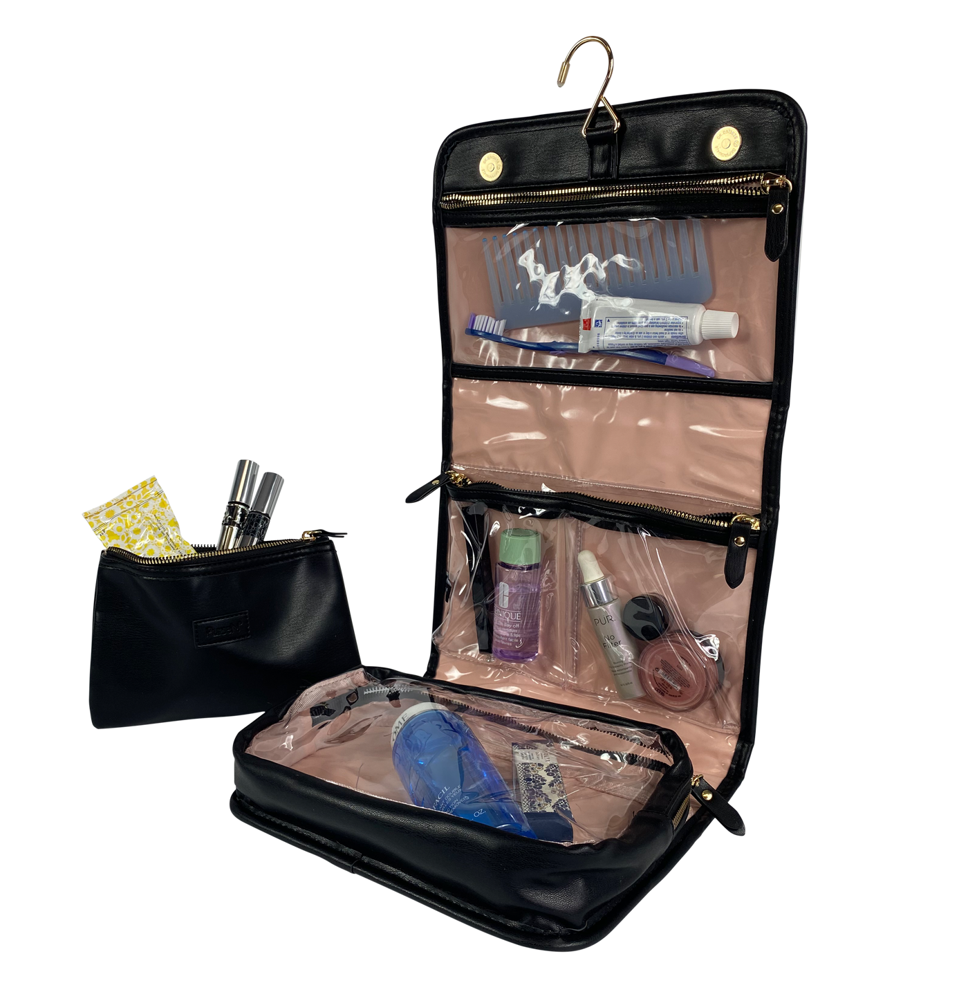 Hanging travel case sale
