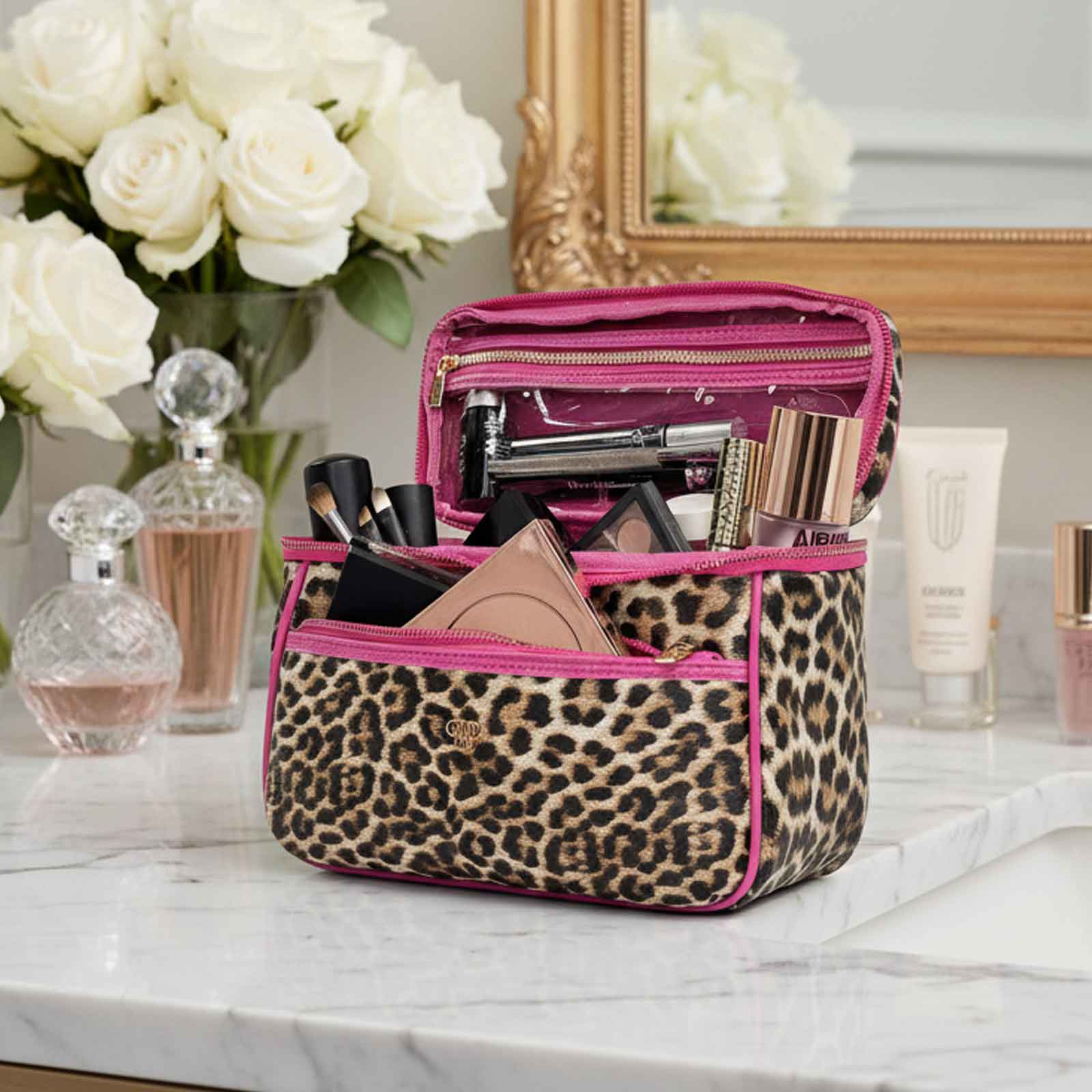 Classic Train Case - Travel Makeup & Toiletry Case