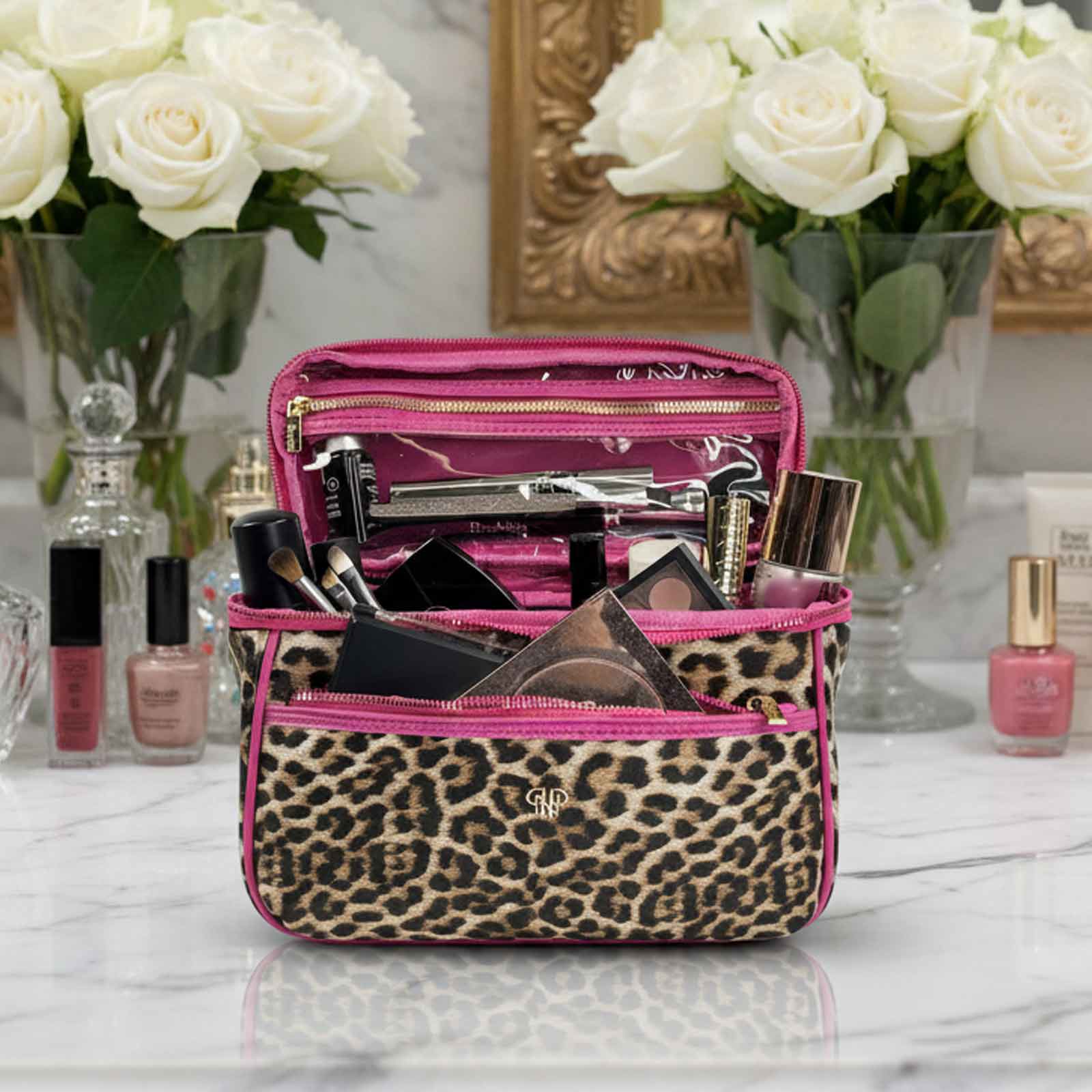animal print toiletry travel bags Classic Train Case - Makeup & Case Color:Jalapeño Shad SMS Best bank fishing rod Velcro Closure and Collapsible Samsung Galaxy Tab Pro 8.4
